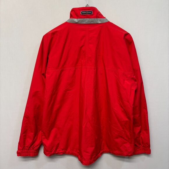 Henri Lloyd Men Sailing Deck Pullover Windbreaker Jacket XL X-Large C051 -18 - Picture 13 of 16
